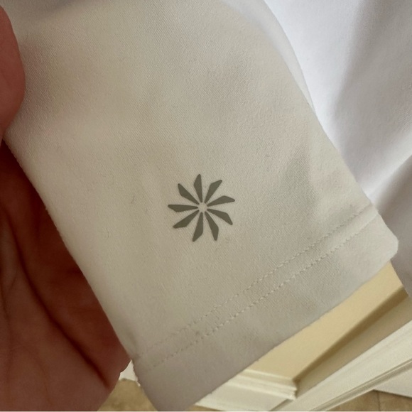 Athleta Girl XXL 16 White Strappy Back Tank Top Activewear Workout - Picture 3 of 5